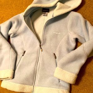 Patagonia full zip synChilla  Fleece arctic blue Women’s extra small